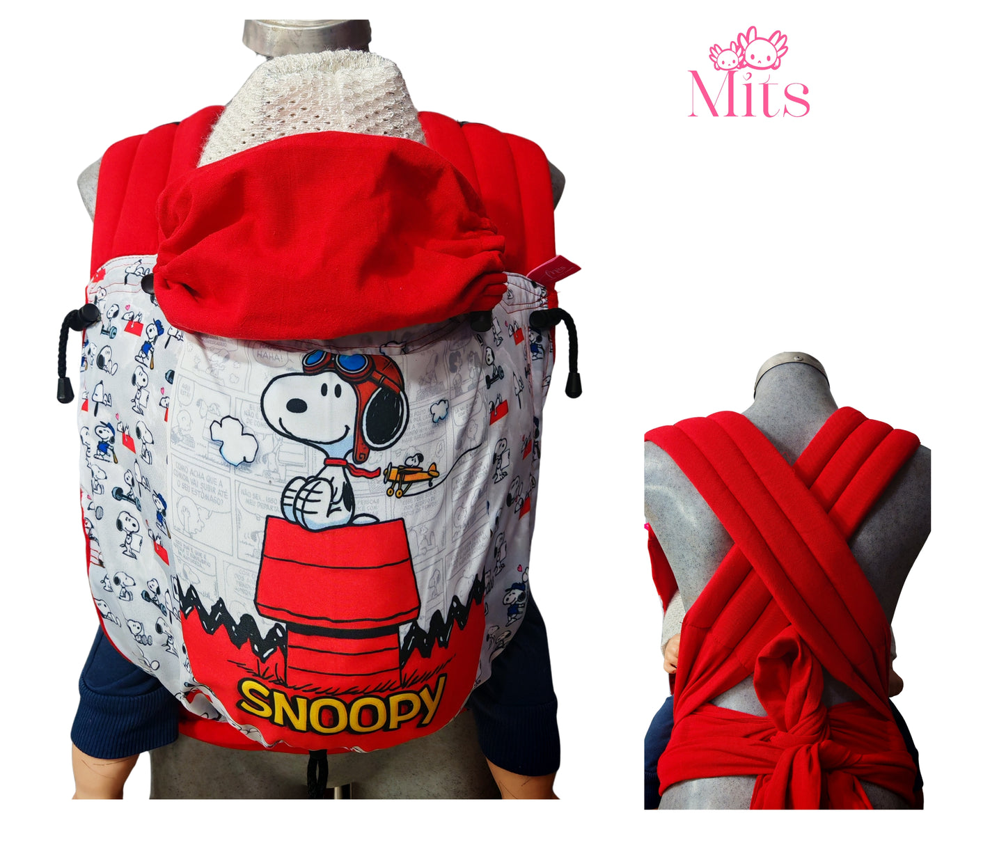 Meitai Evolutivo snoopy Rojo