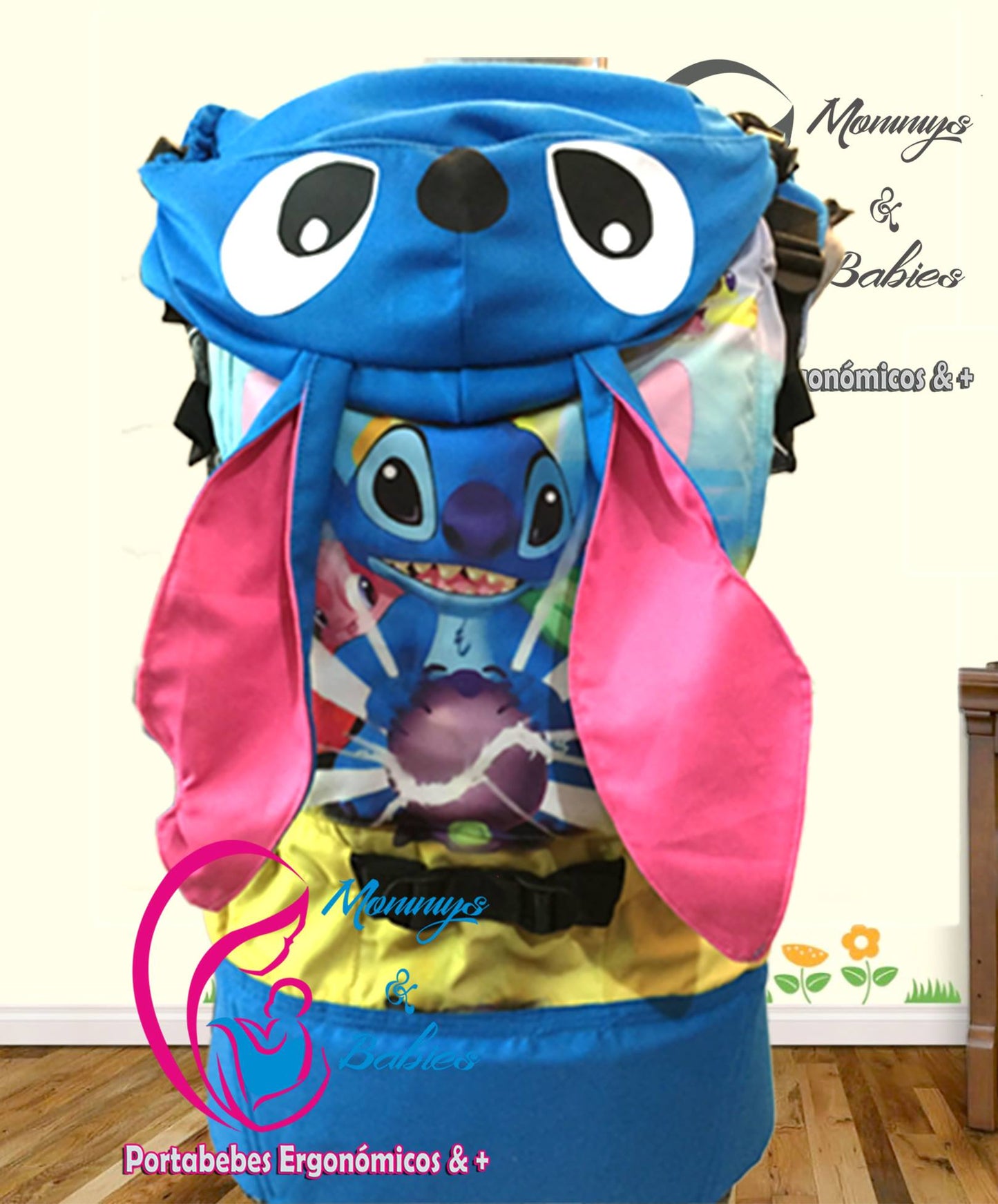 Mochila Ergonómica Fantasia Stich