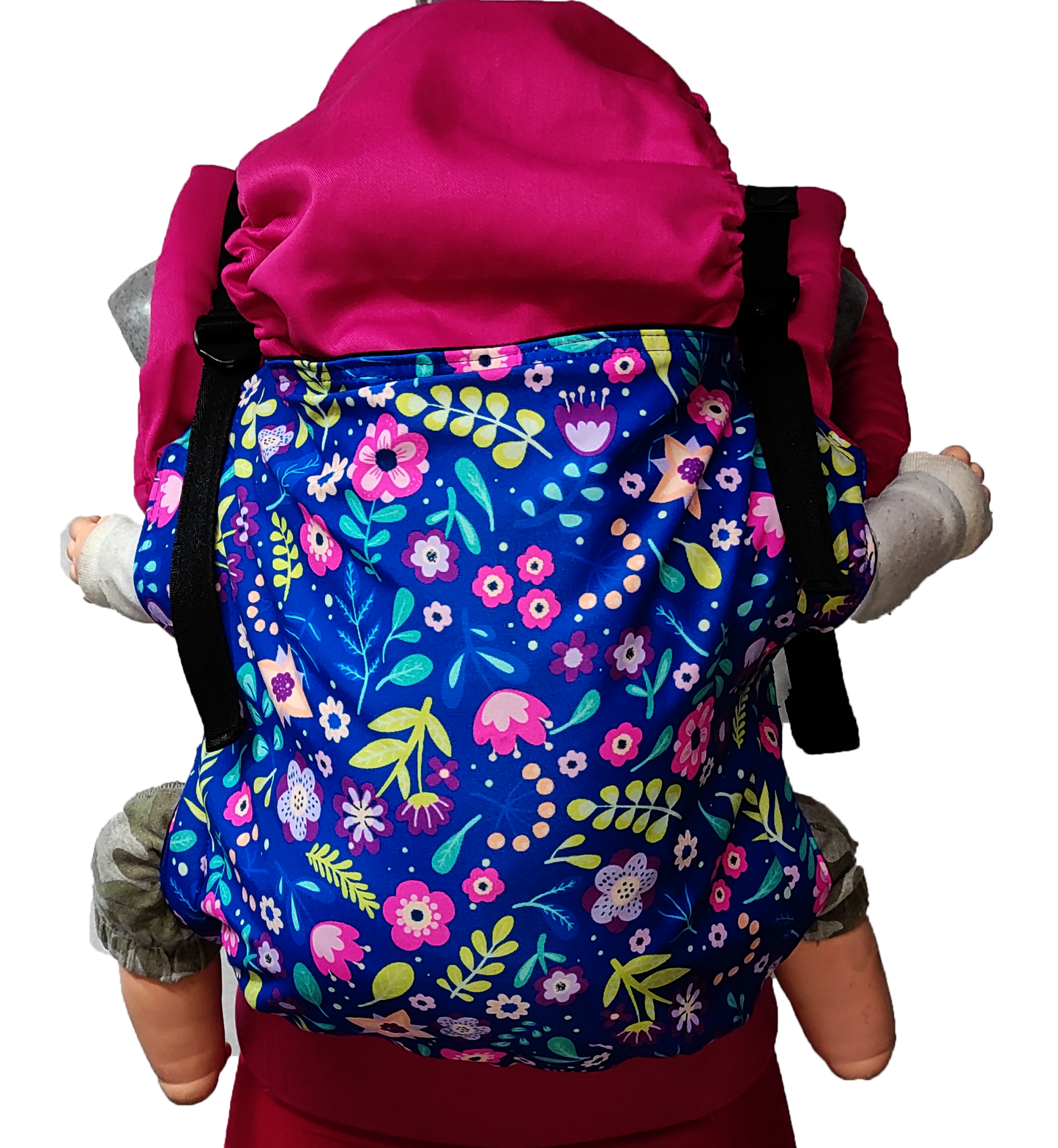 Mochila Ergonómica Flores