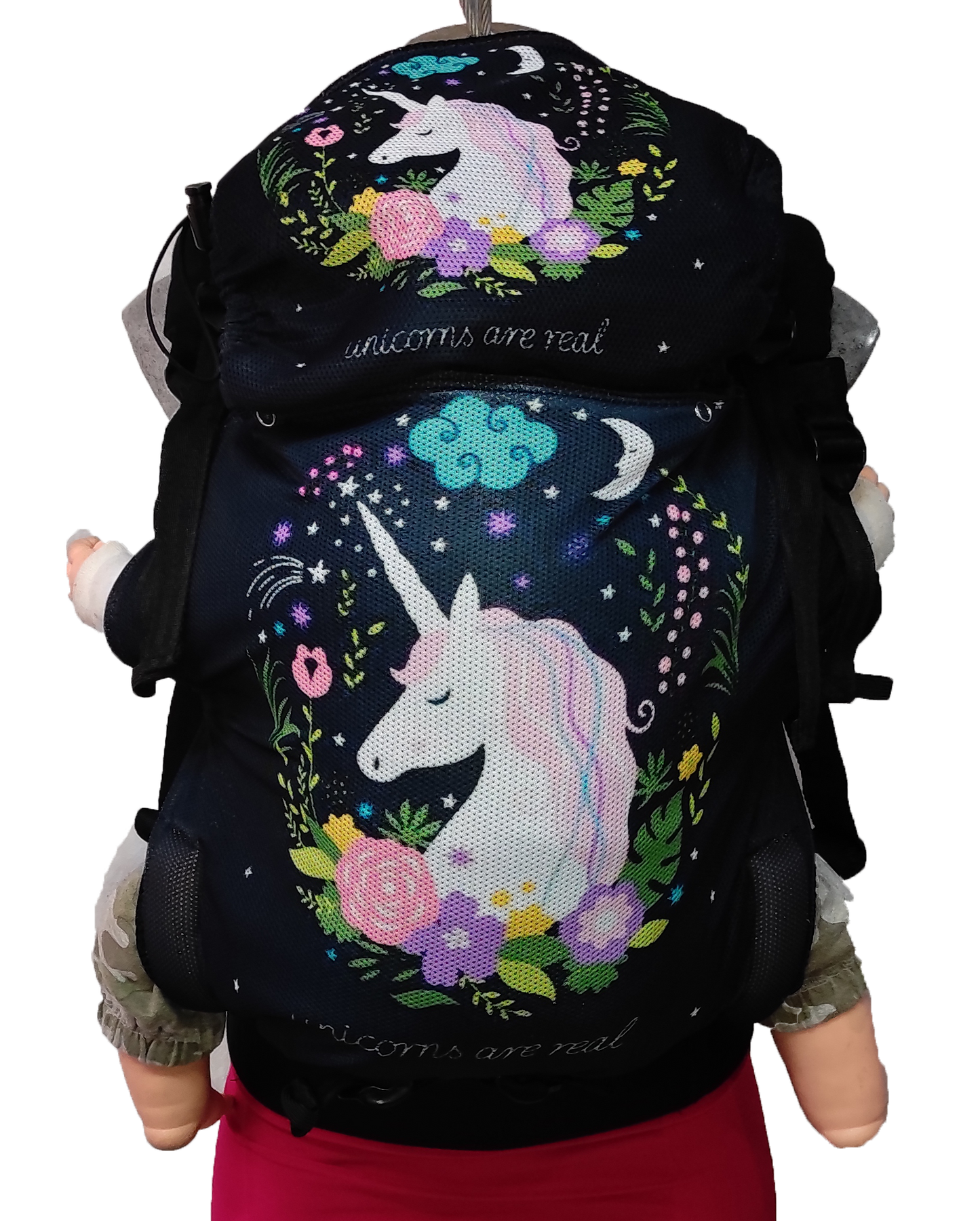 Mochila Ergonómica Unicornioflores