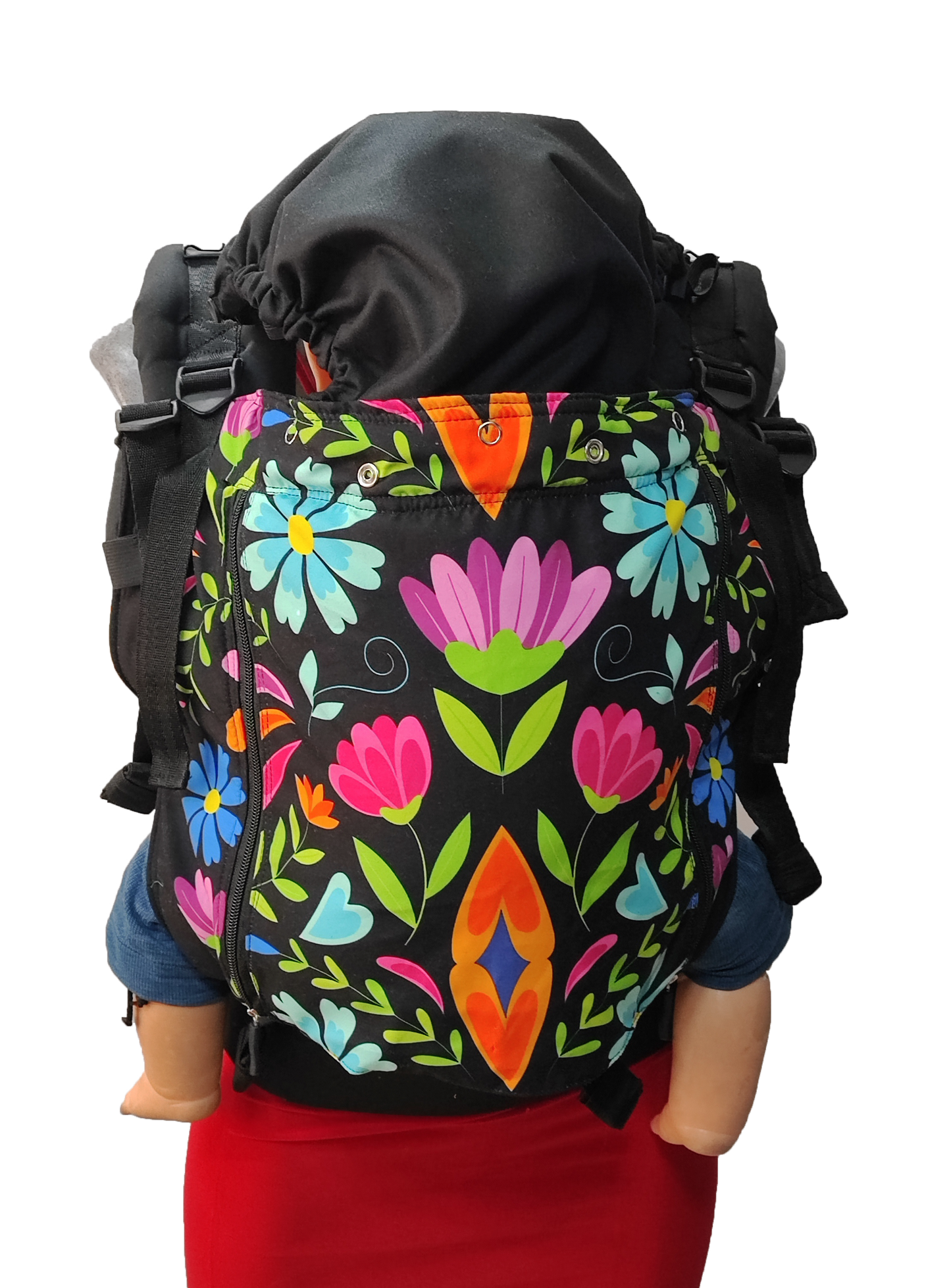 Mochila Ergonómica Tulipanes Mexicano