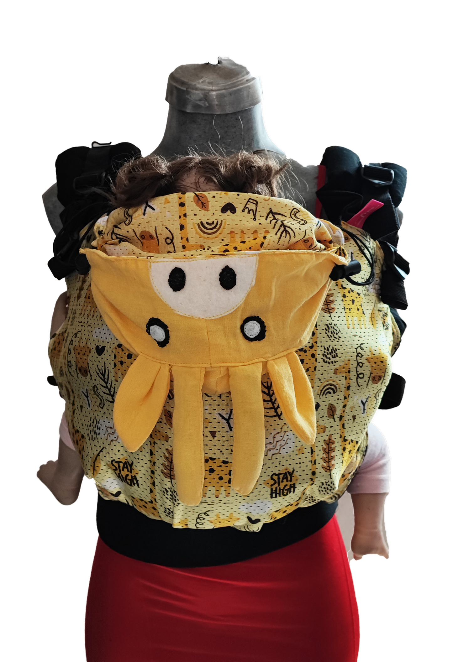 Mochila Ergonómica Fantasia Jirafa