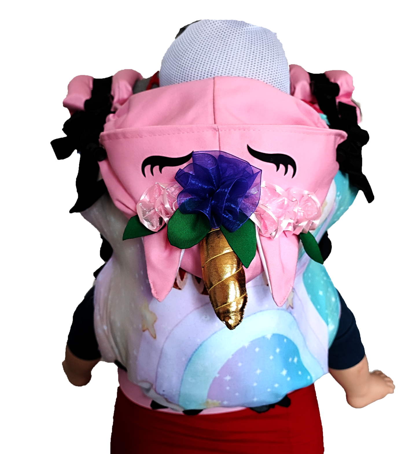 Mochila Ergonómica Fantasia Unicornio