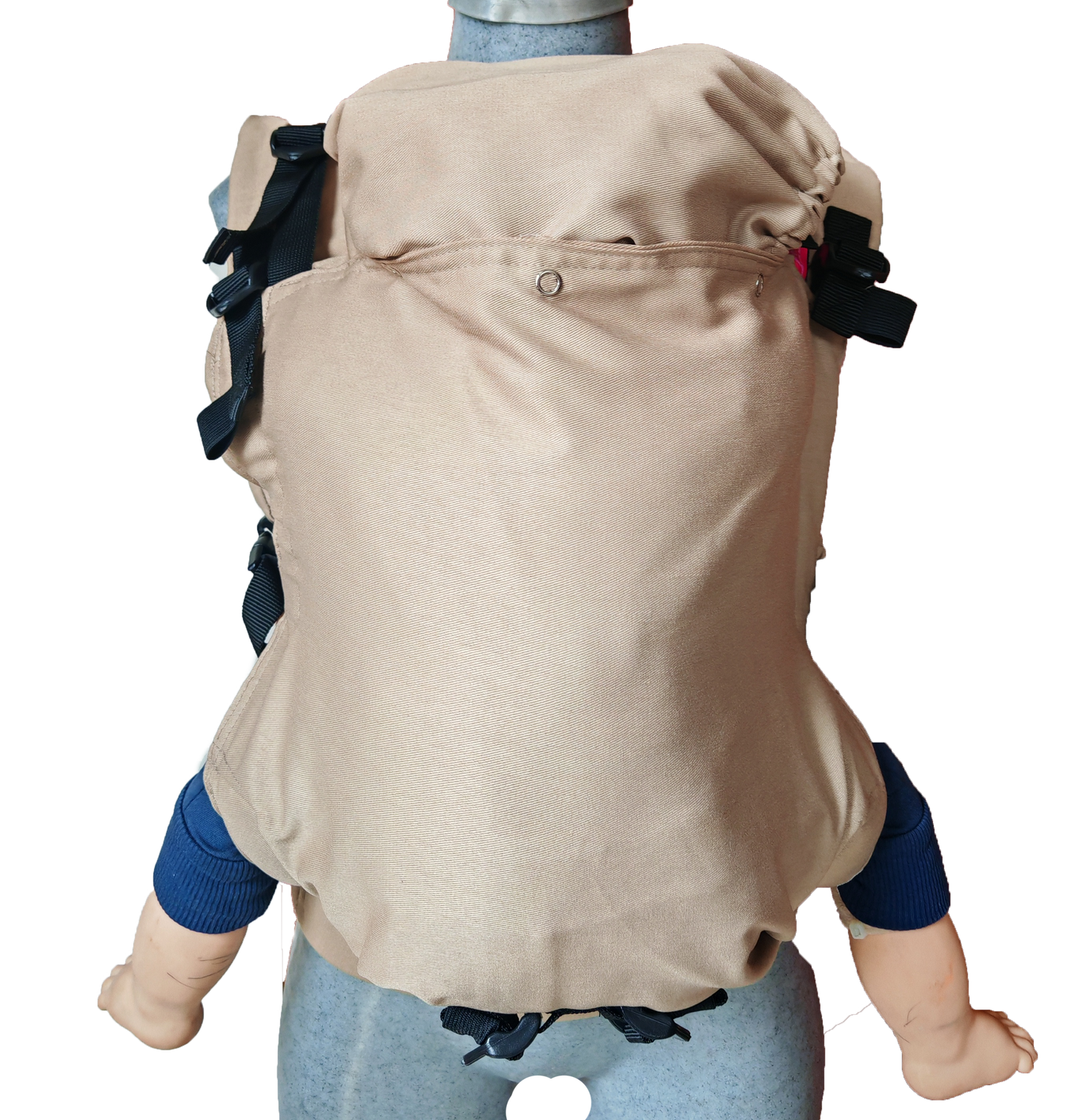 Mochila Ergonómica Mod. Algodón Beige