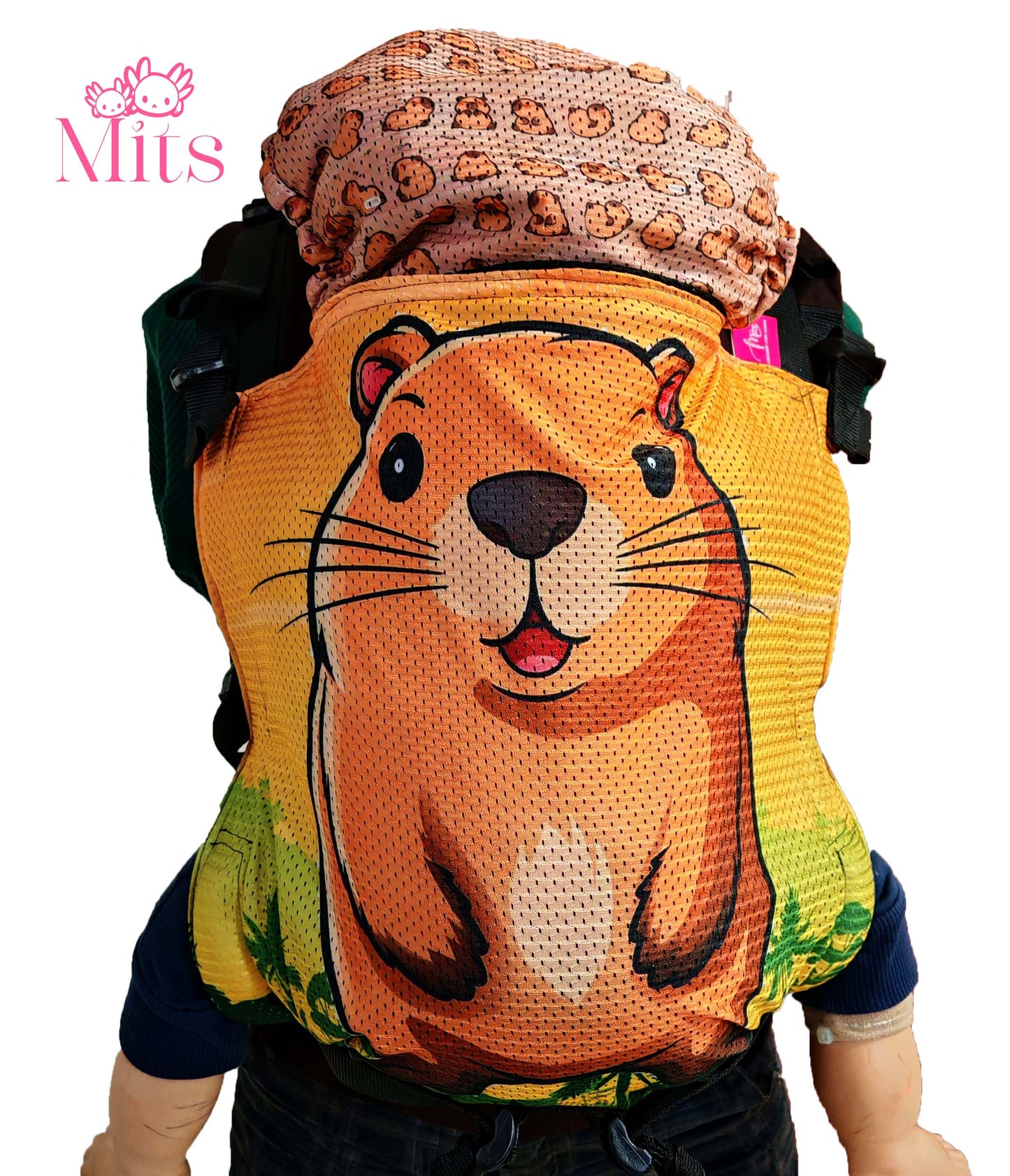 Mochila Ergonomica Talla Premium Capibara