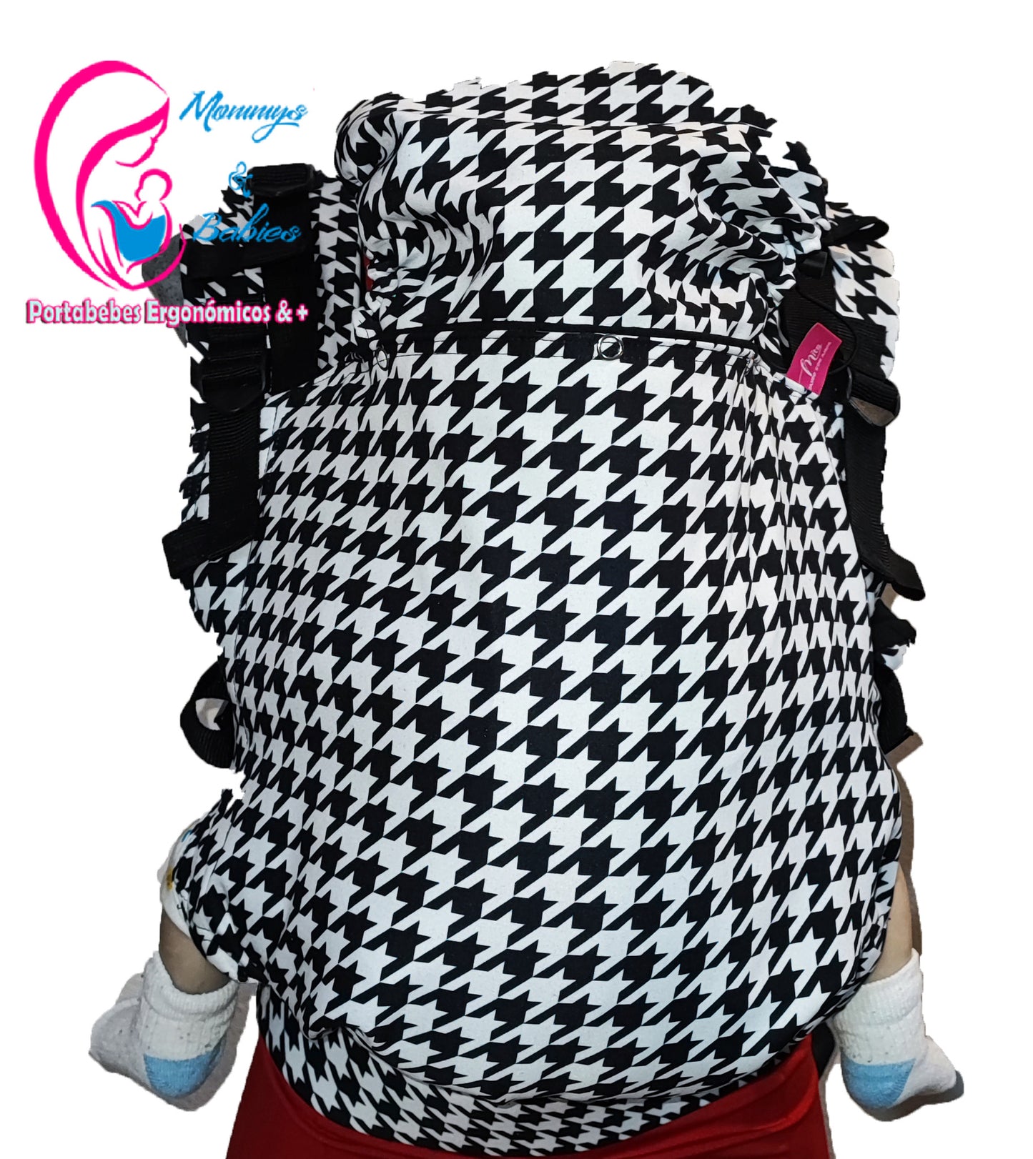 Mochila Ergonómica Pata de Gallo