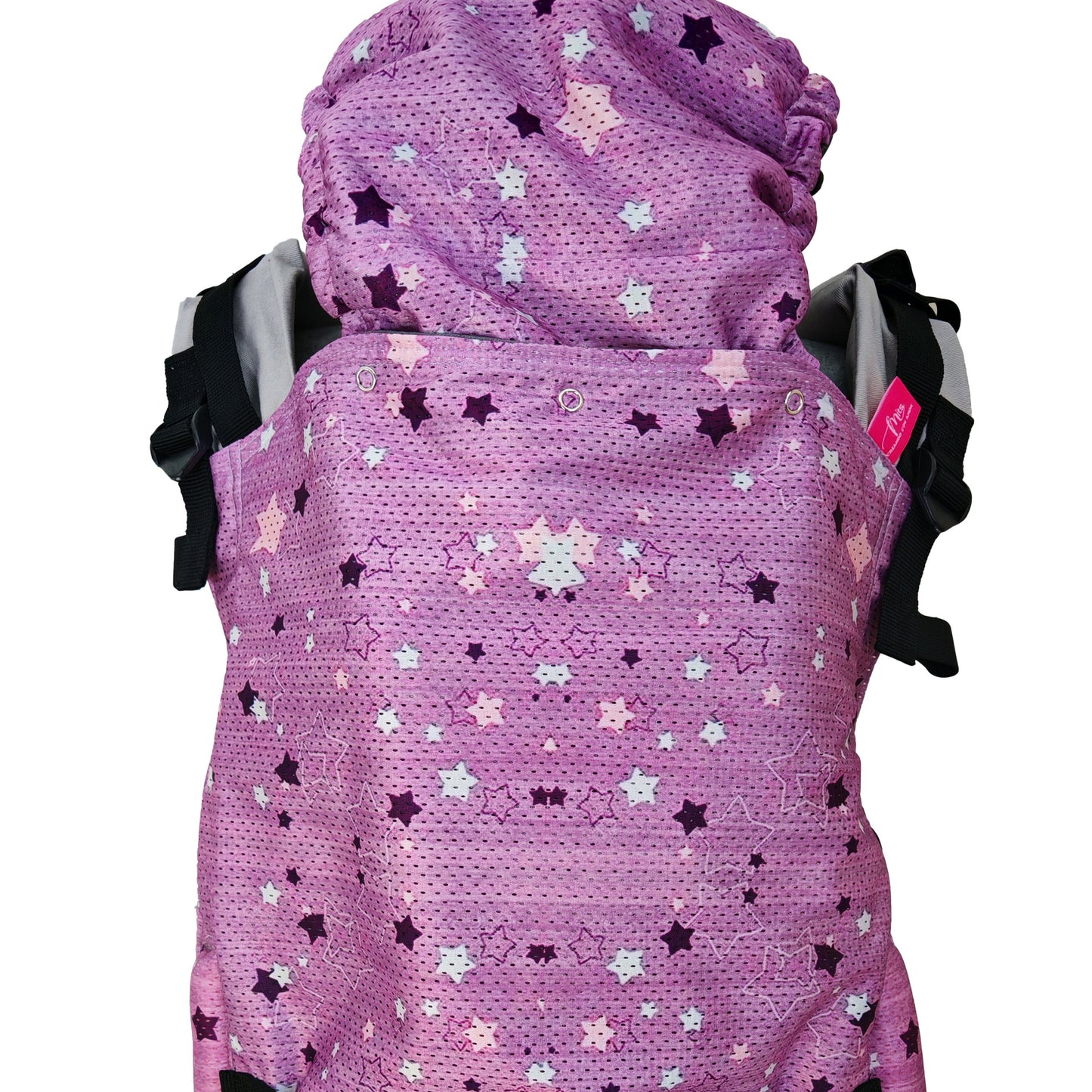 Mochila Ergonómica Estrellas Lila