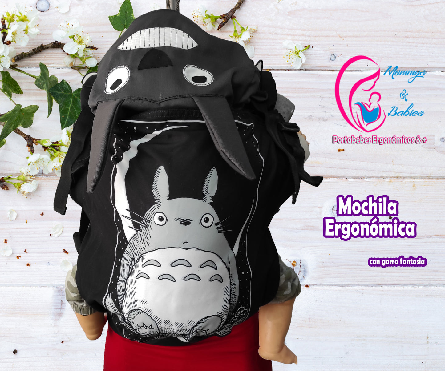 Mochila Ergonómica Fantasia Totoro