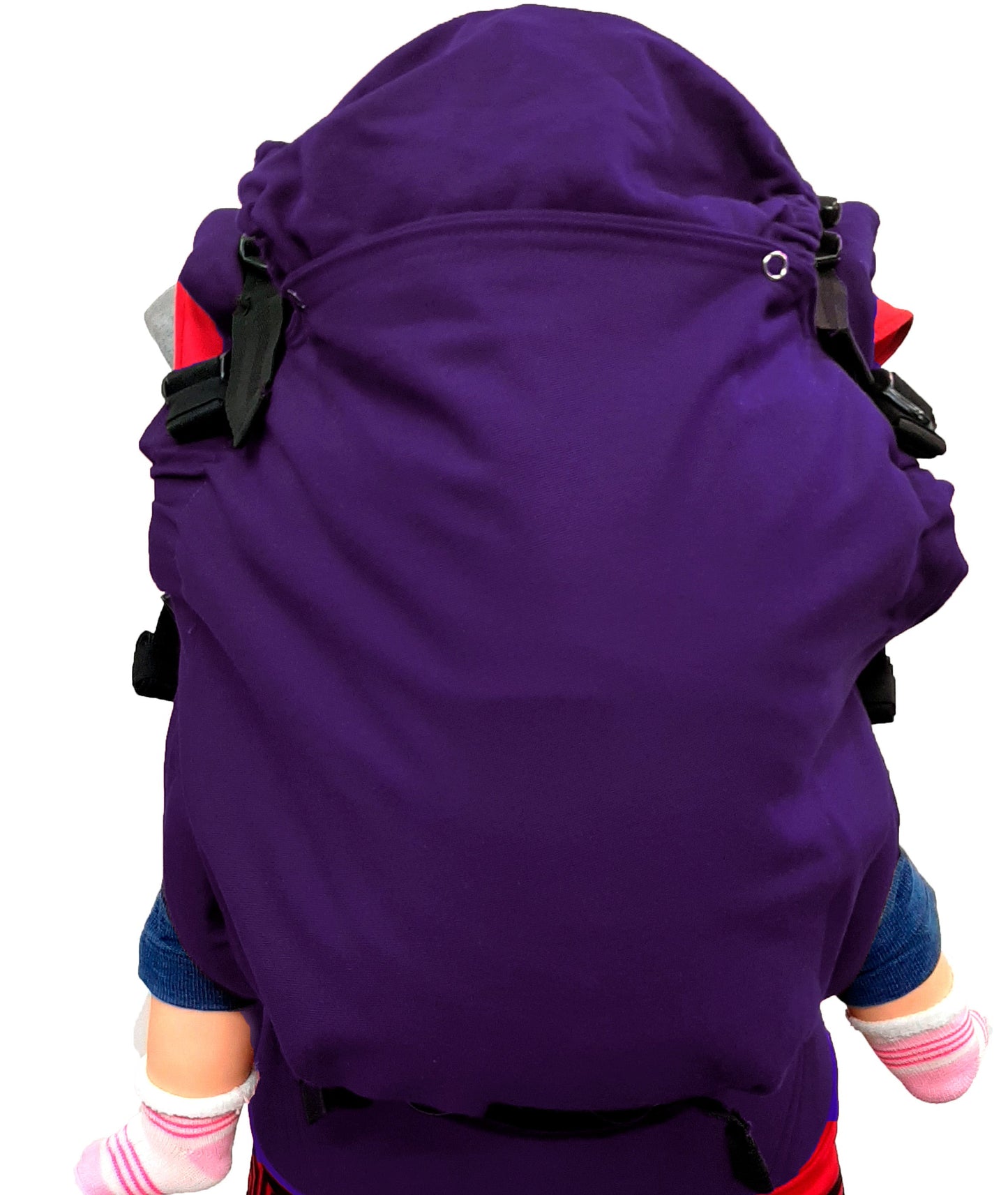 Mochila Ergonómica Mod. Algodón Morado