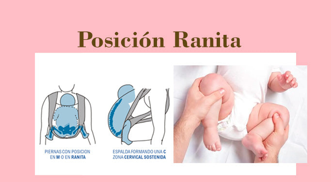 Posición Correcta (Ranita) al cargar a tu bebe.