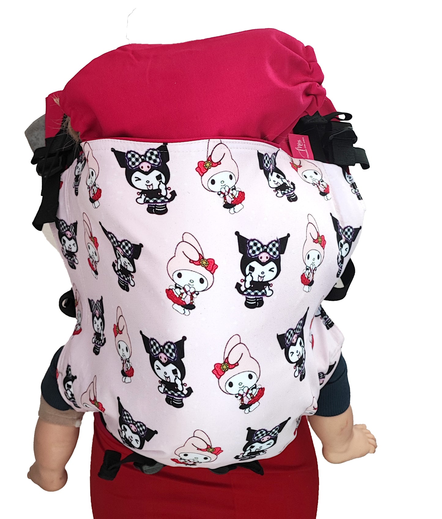 Mochila Ergonómica Talla  Premium Modelo Algodón Kuromi