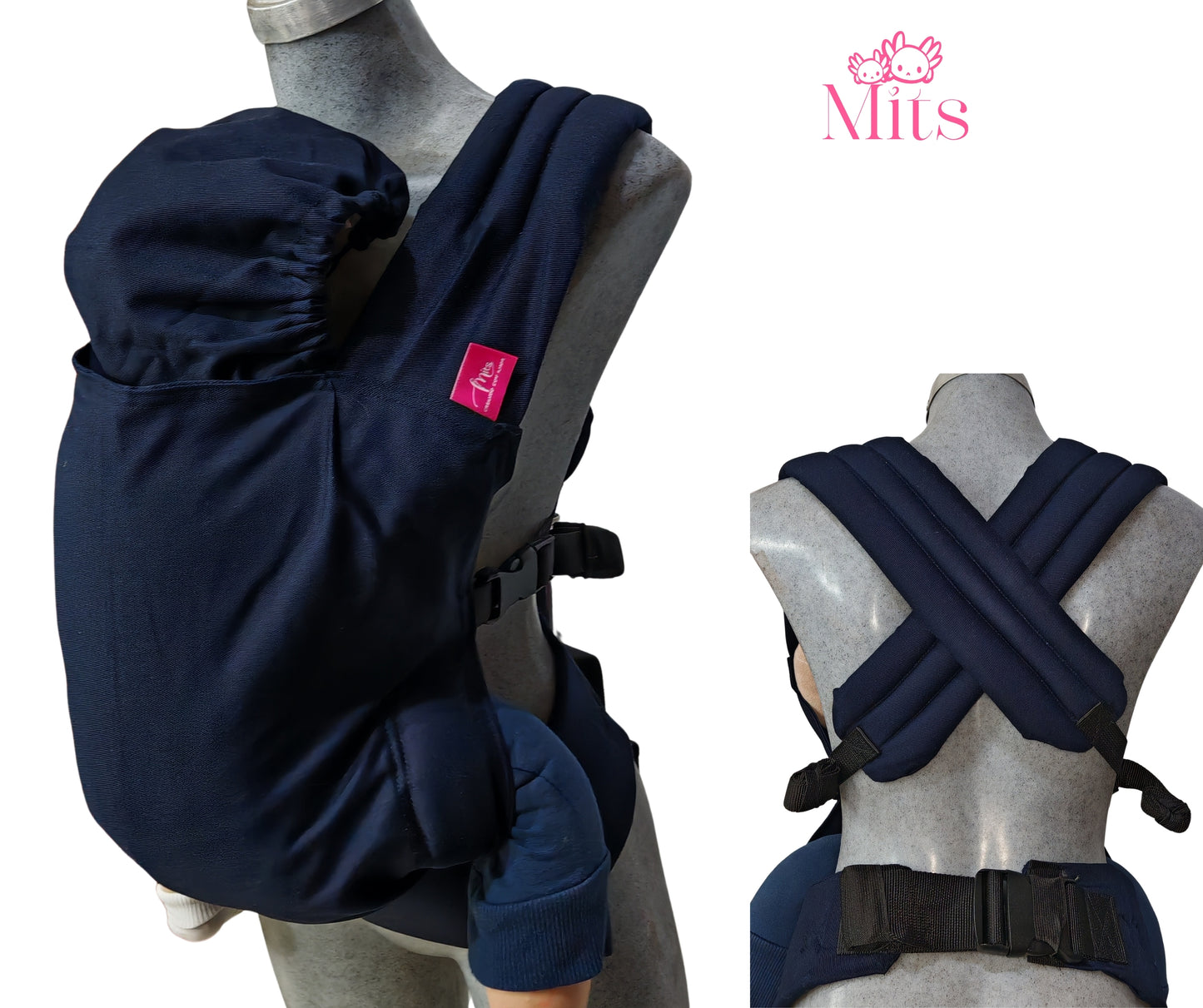 Mochila Ergonómica Lite  Azul Marino