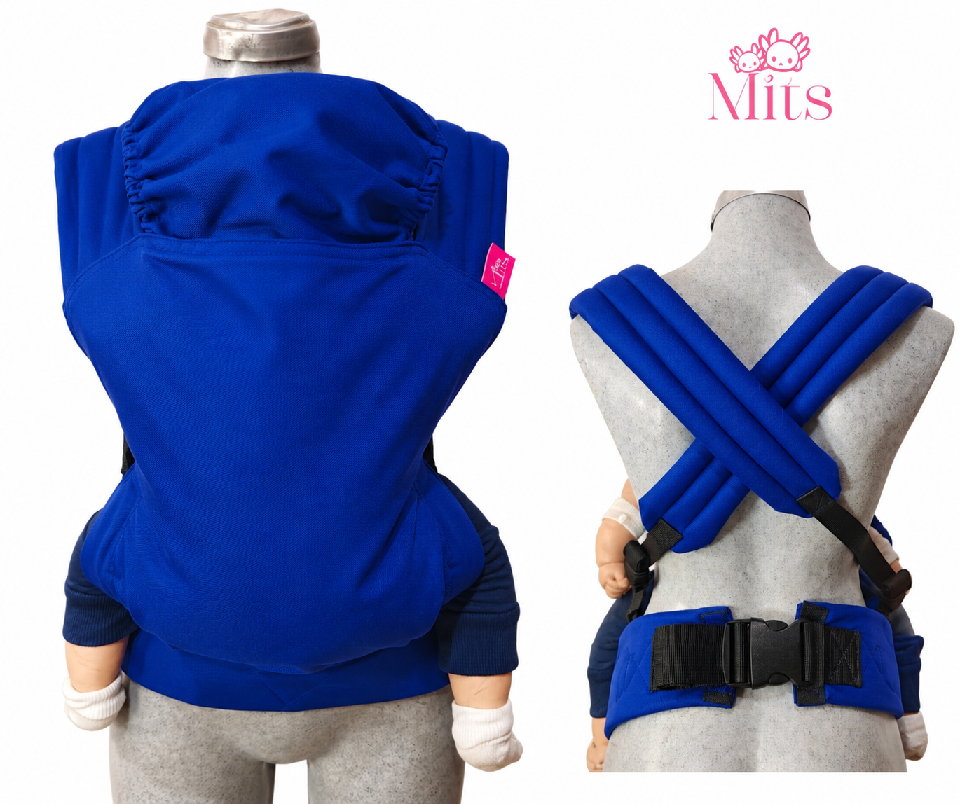 Mochila Ergonómica Lite Azul Rey