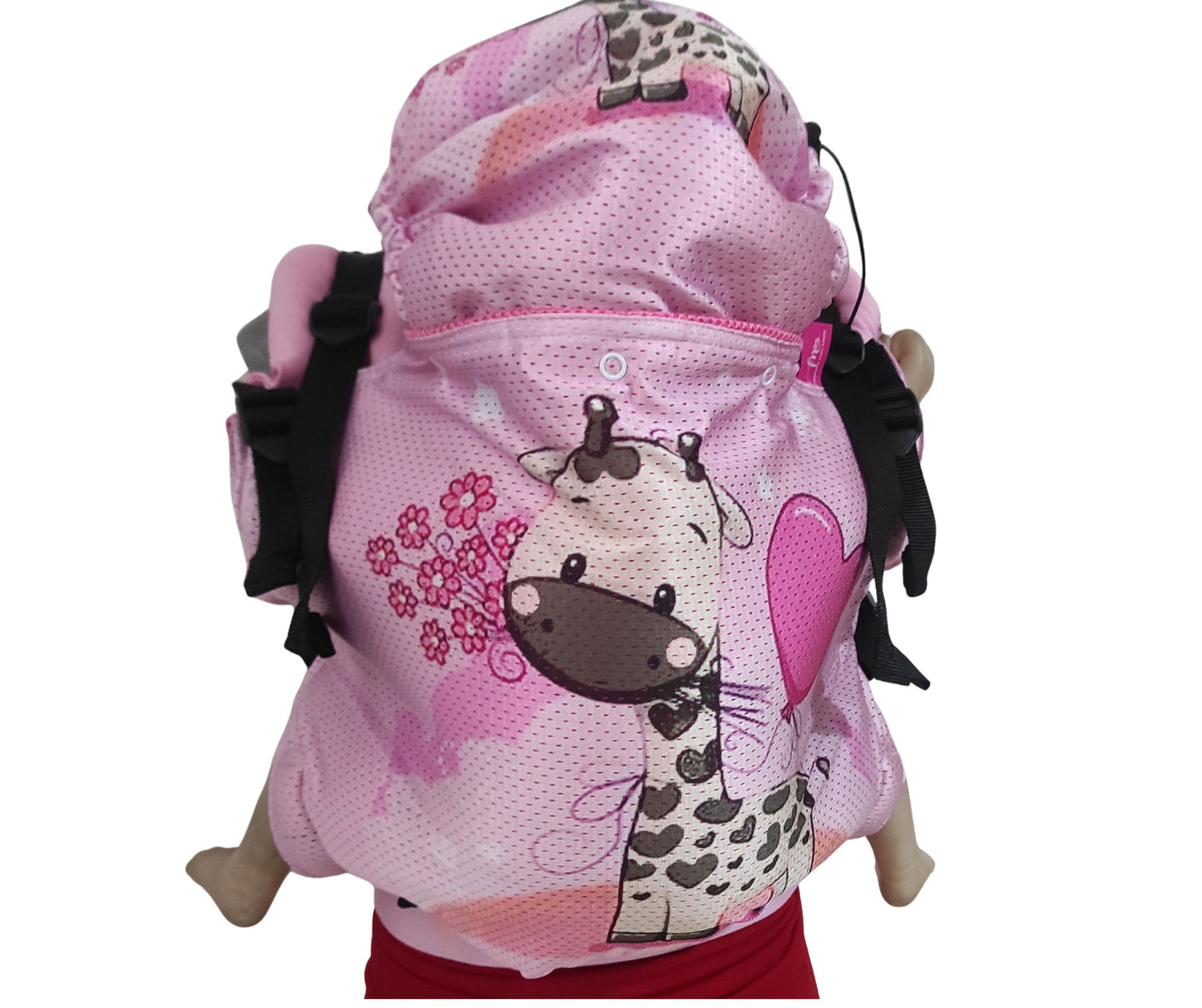 Mochila Ergonómica JirafaRosa