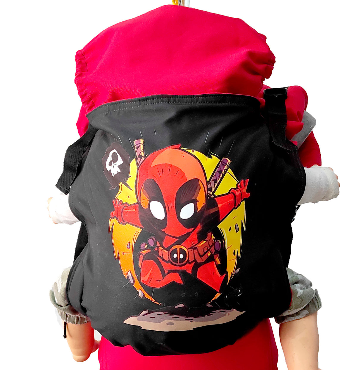 Mochila Ergonómica Mits Línea Plus Deadpool