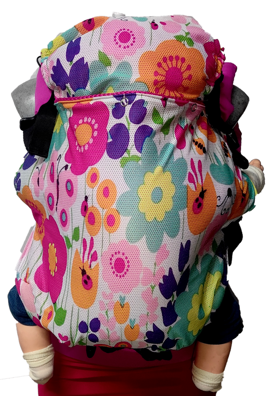 Mochila Ergonómica Flores