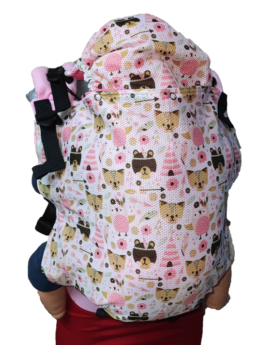 Mochila Ergonómica Mits Línea Plus Ositos