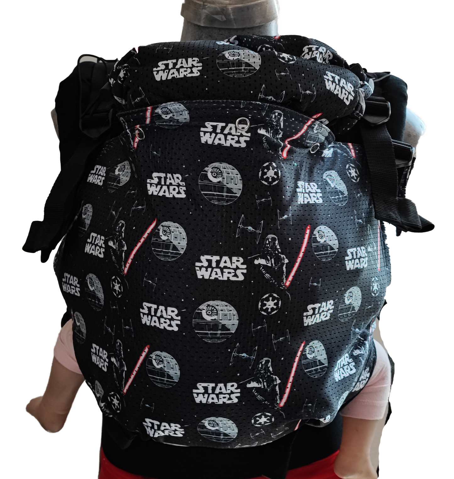 Mochila Ergonómica Starwars Negro
