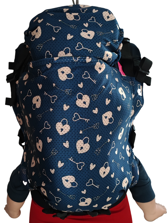 Mochila Ergonómica  Corazones