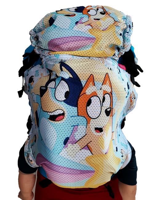 Mochila Ergonómica Bluey
