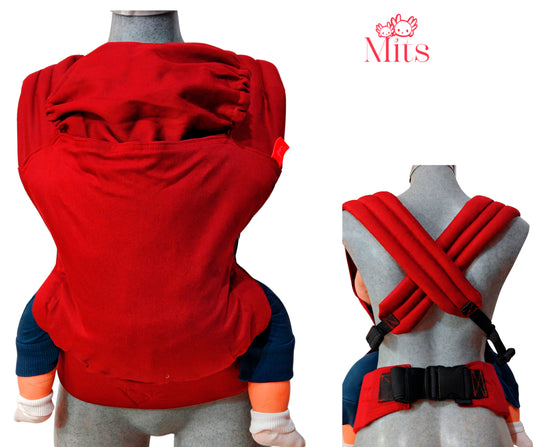 Mochila Ergonómica Lite  Rojo