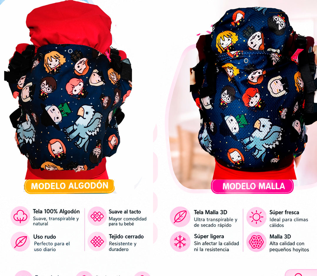 Mochila Ergonómica Batman Rojo