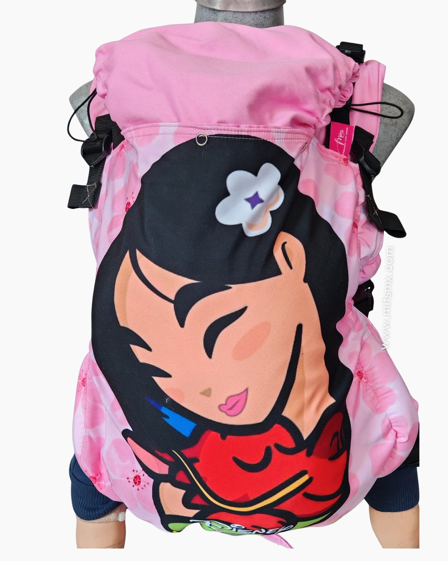 Mochila Ergonómica Talla Premium Mod. Algodón Mulan