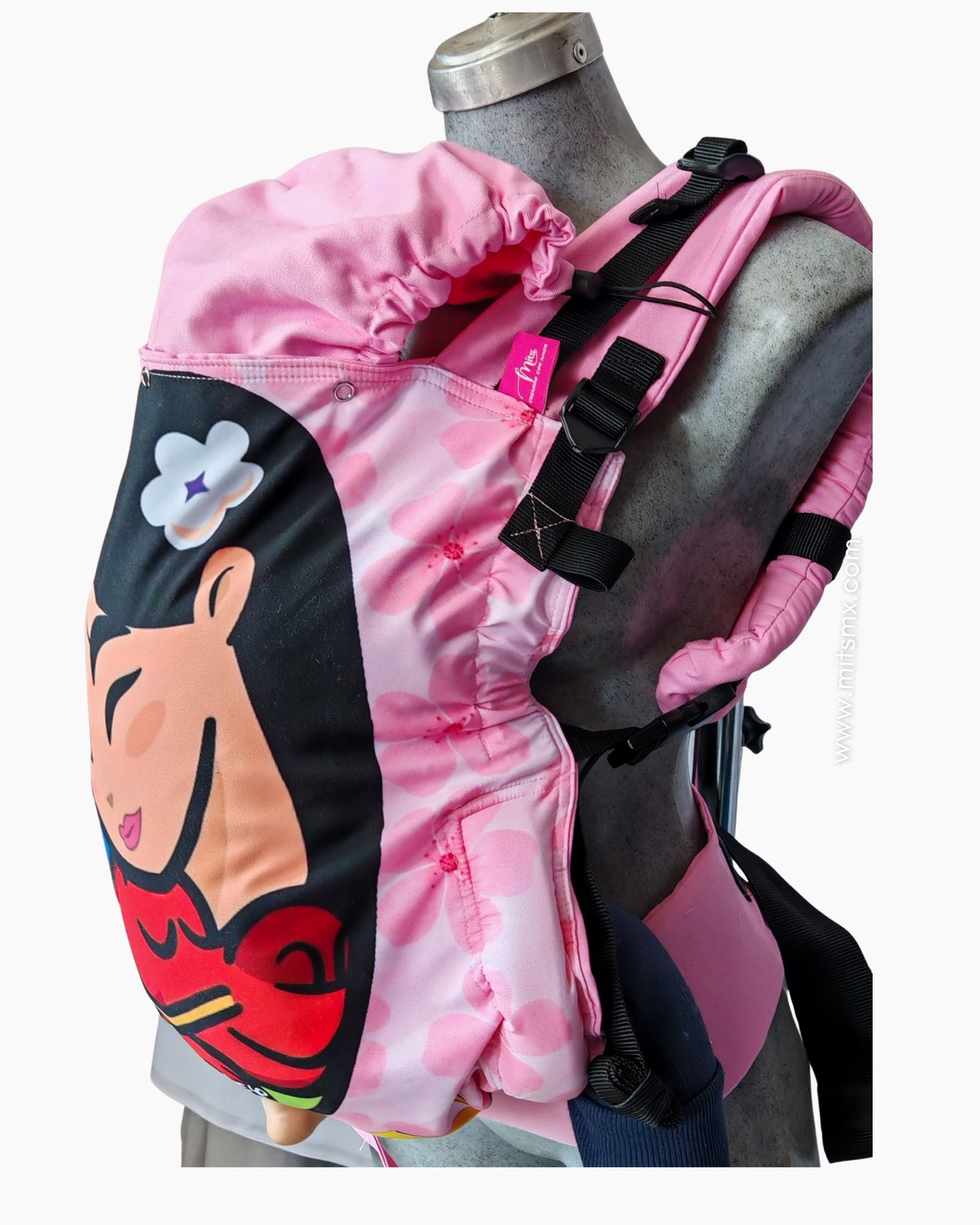 Mochila Ergonómica Talla Premium Mod. Algodón Mulan