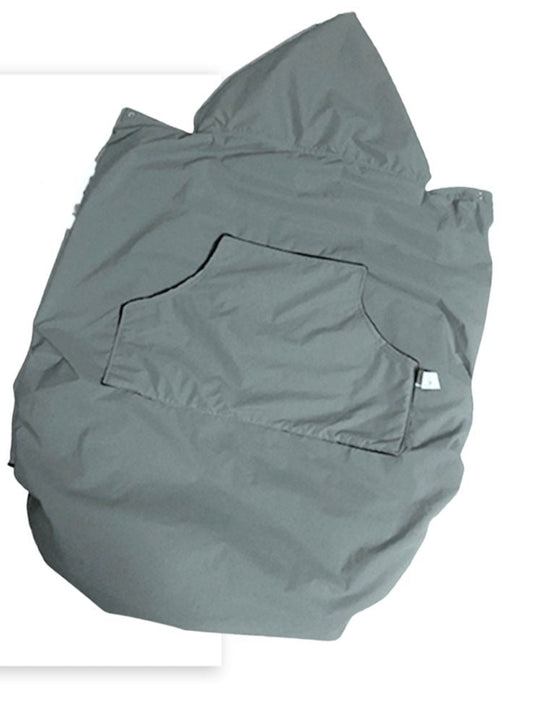 Capa   de Porteo Impermeable Gris