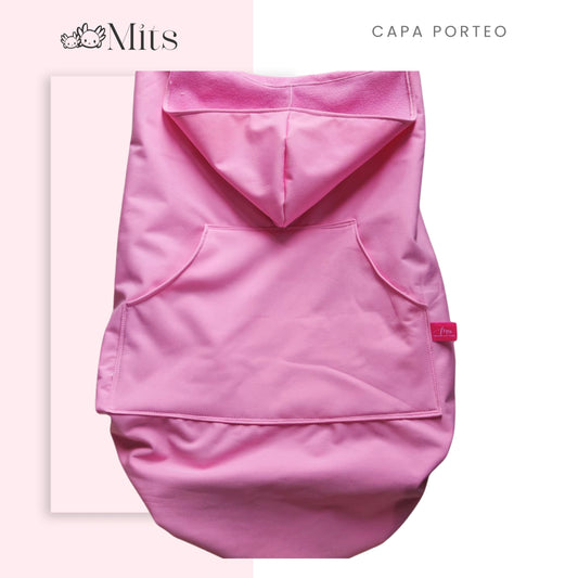 Capa   de Porteo Impermeable Rosa