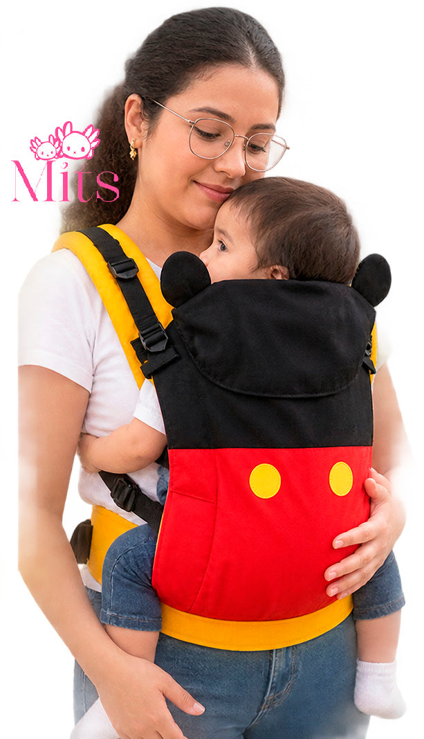 Mochila Ergonómica Fantasía Mickey