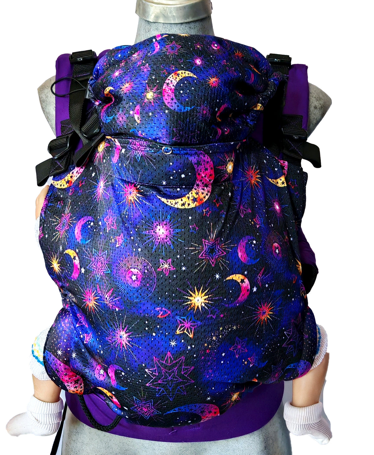 Mochila Ergonómica LunasEstrellas