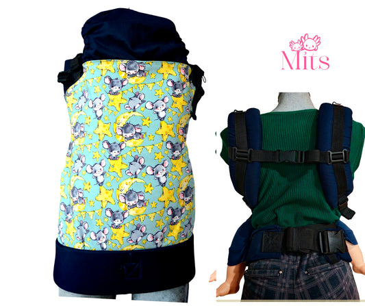 Mochila Ergonómica Mits Línea Plus Ratoncitos