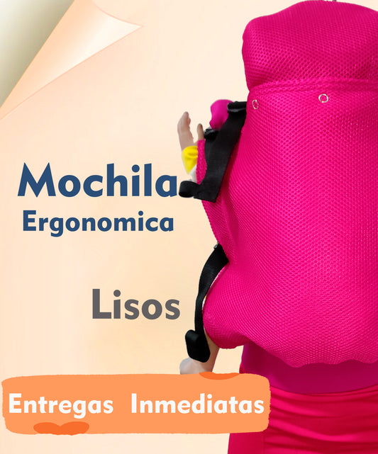 Mochila Ergonomica Premiumm Malla Lisa