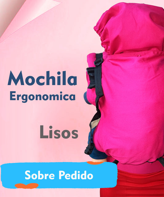 Mochila Ergonómica  Modelo Algodon LISA